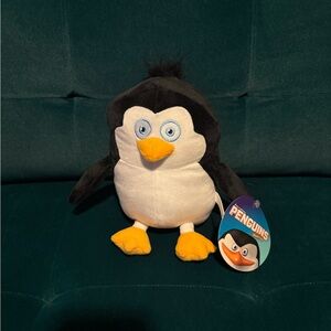 Dreamworks Madagascar Penguins 7” Plush Animal Toy NWT
